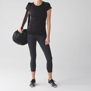 Lululemon Athletica Swiftly Black Short Sleeve Tee
